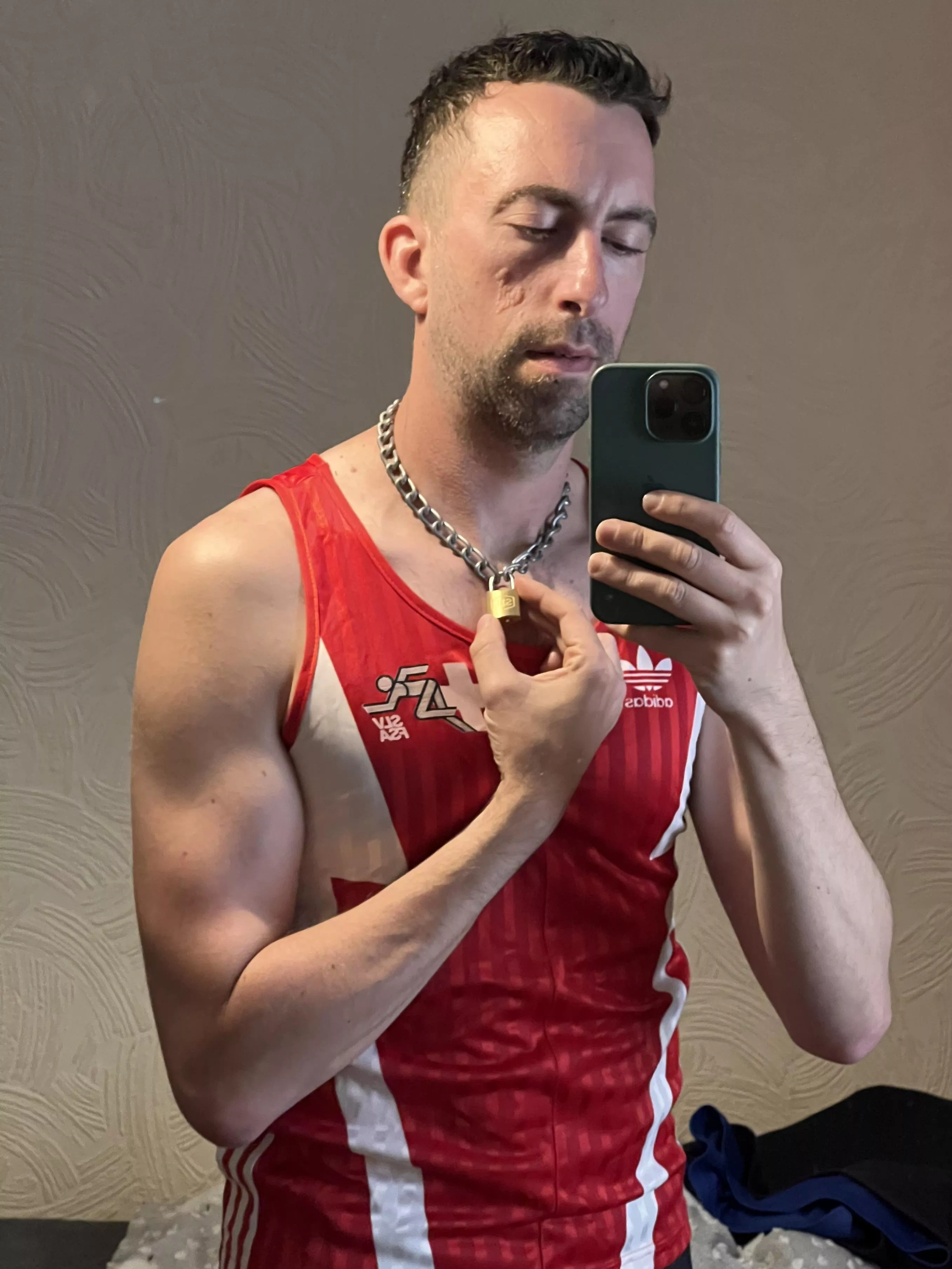 Admiring my lock posted by joefife