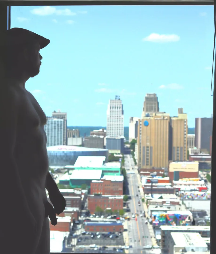 Admiring the city from the 30th floor posted by CunnilingusDelight