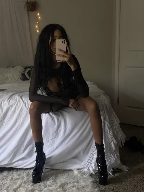 Admit it beta, you’re at your happiest when under a woman’s control. You’re nothing but a subhuman loser without it. [domme] by AuroraLizcano