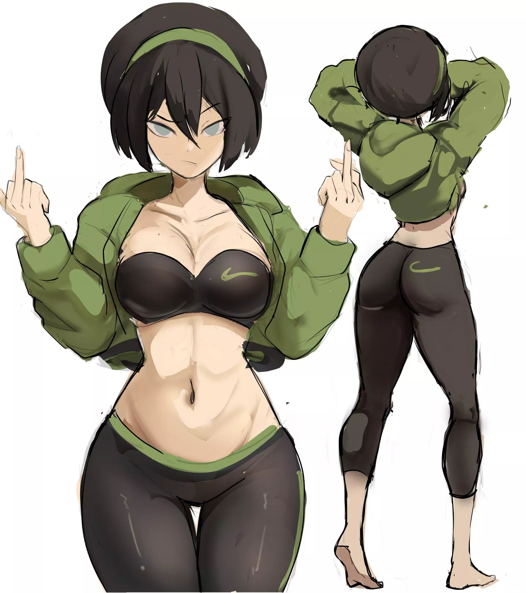 Adult Toph Beifong casual.(@rakeemspoon)[A:TLA] posted by TheTMoneyMan