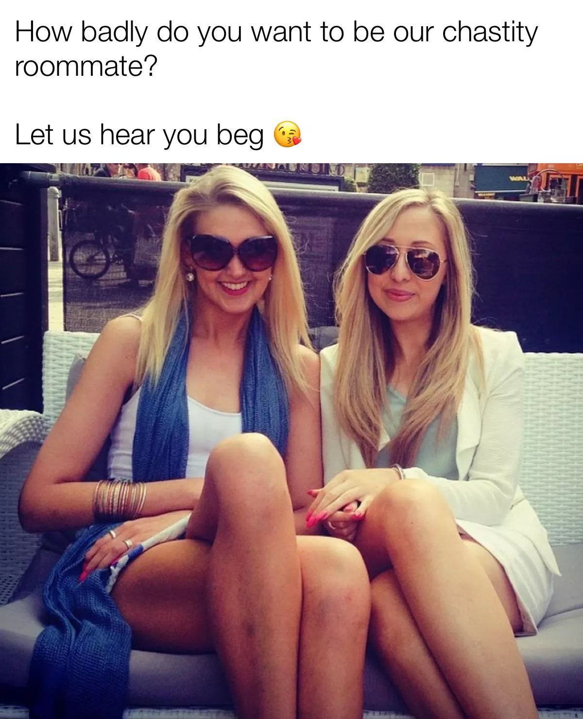 Advertising their spare room as “beta males only” got the right type of applicant… posted by donlogan83