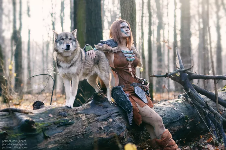 Aela the Huntress (Skyrim), by JannetIncosplay.~ by JannetIncosplay