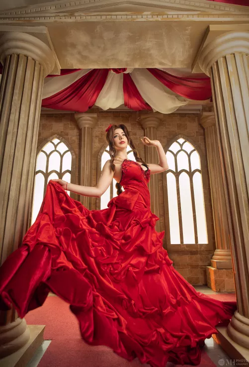 Aerith [Final Fantasy] by Mikomi Hokina by gabanviii