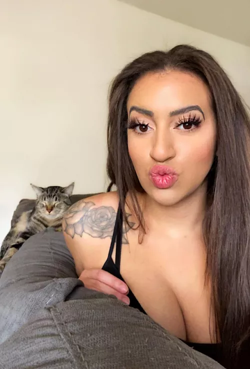 African American anddd Caucasian, proudly 🤎 ft my baby cat / f24 💛 by BleezysnButterflies