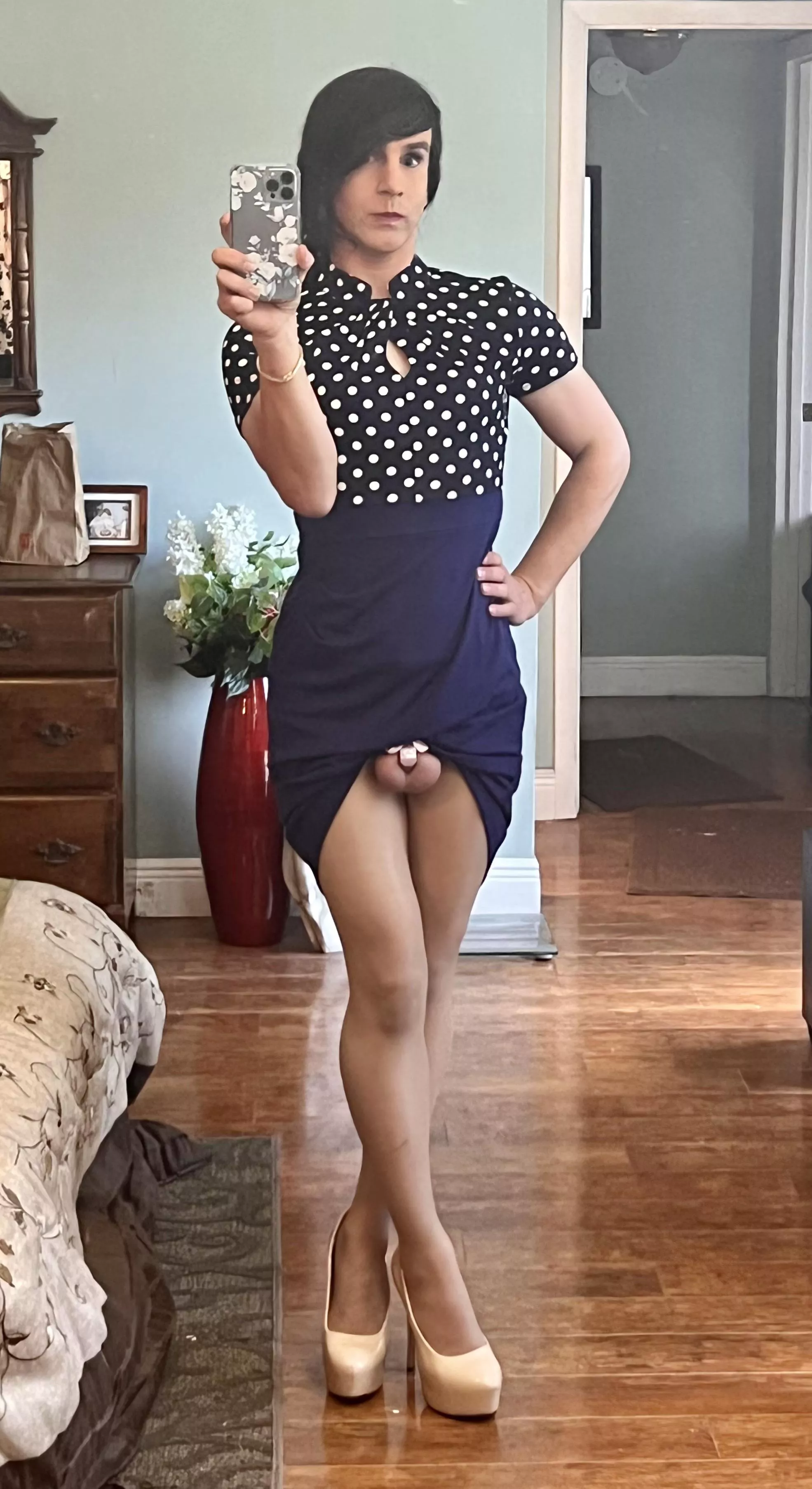 After 7 months of being totally chaste, I look way better than I ever did. Somebody bought me that dress. Nobody ever bought me anything before the chastity. posted by Lucky-Joke3141