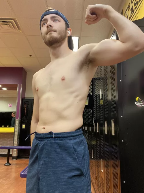 after a hot workout by blothesho