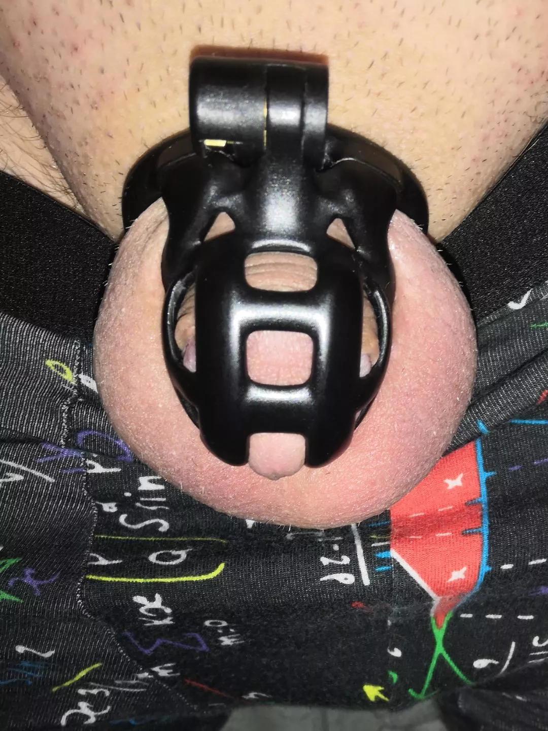 After a week of being free for medical reasons. I'm finally being locked up again. I can't say how much I missed this feeling. posted by FreaKyuubi8D