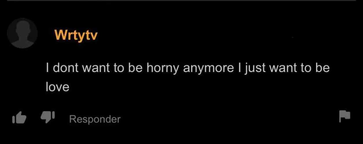 After masturbation sadness by Oicatadan