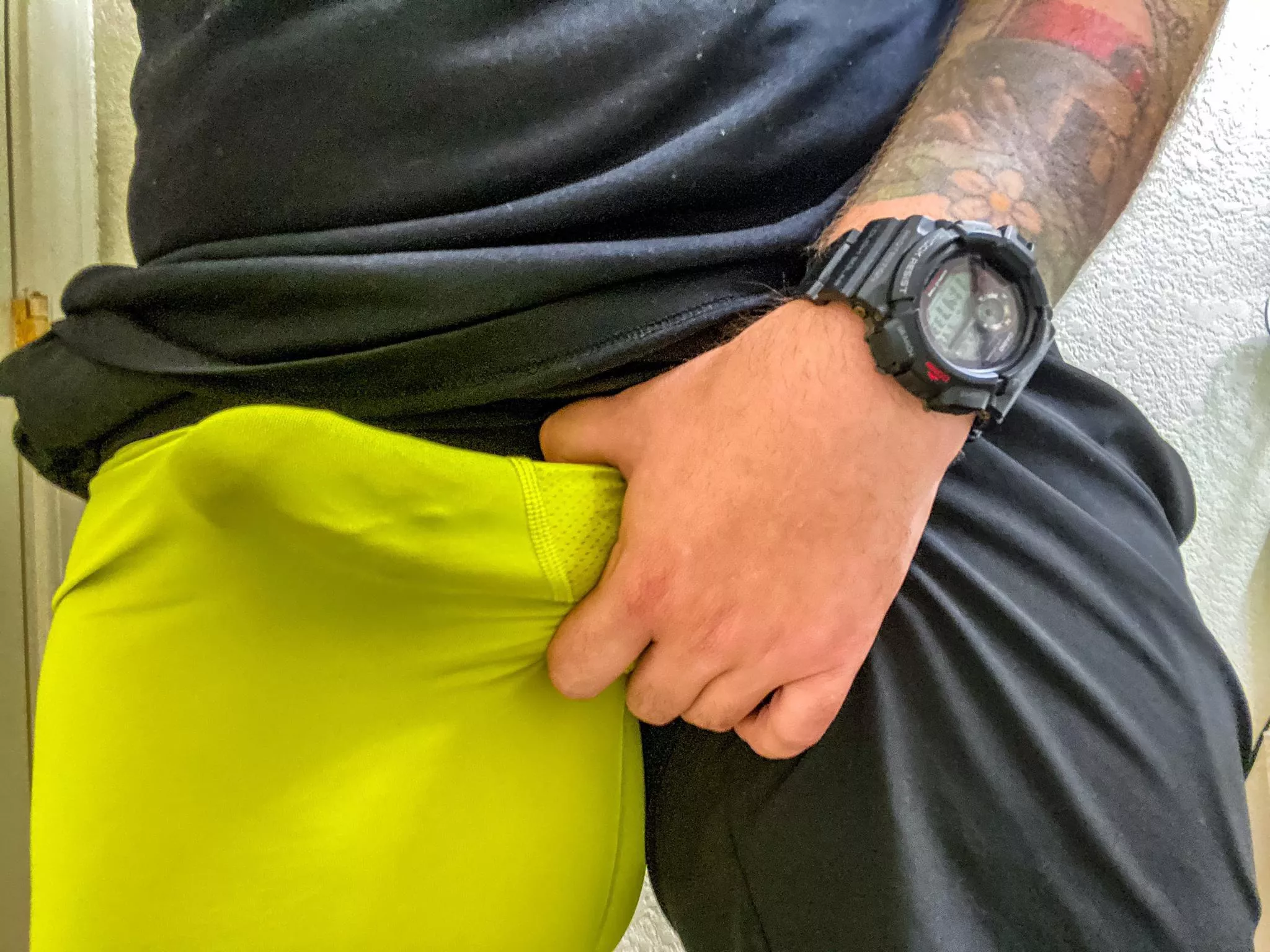 After my morning work out. posted by Background_Weight_88