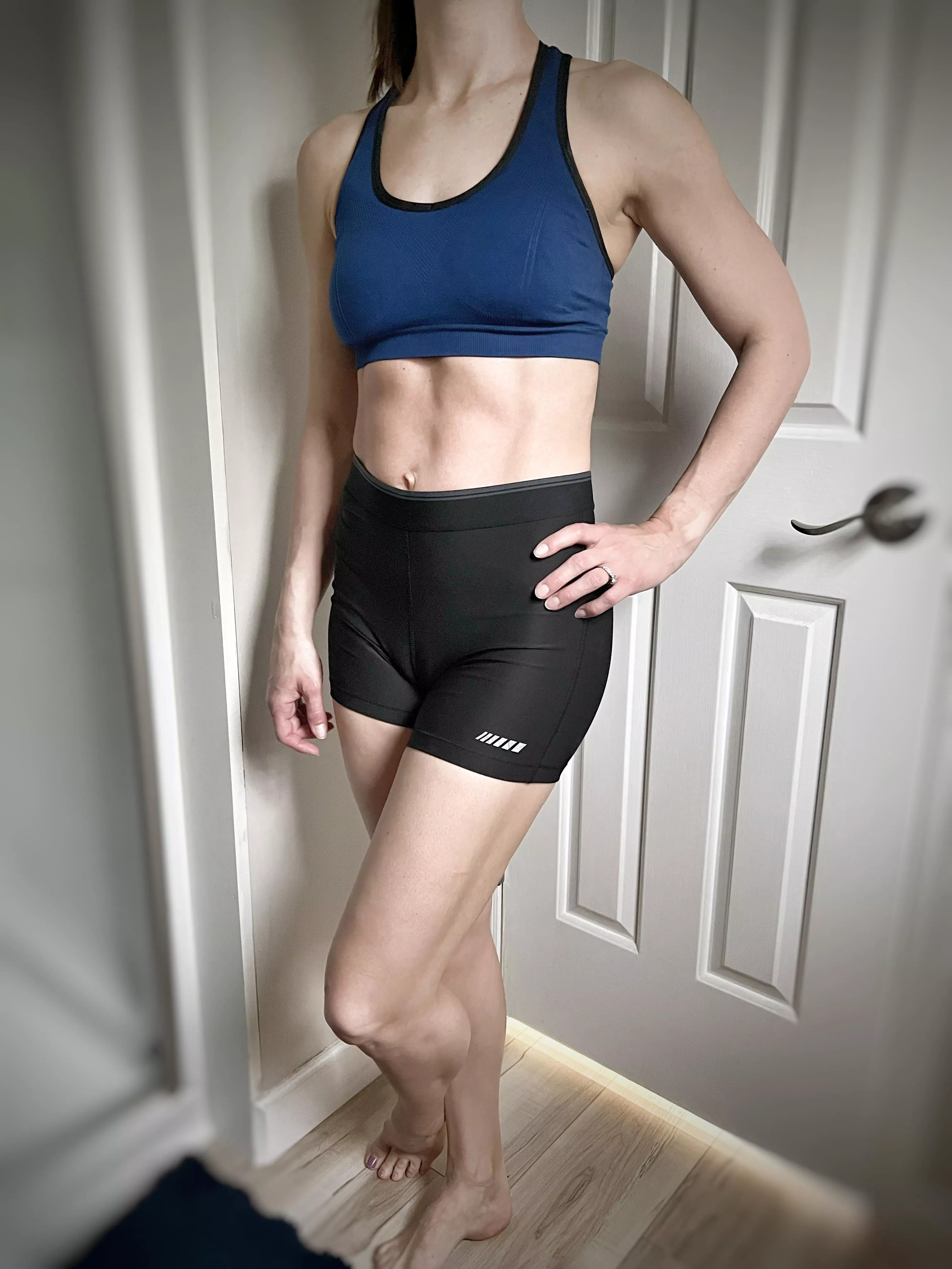 After my workout and before my shower posted by HotFitWife