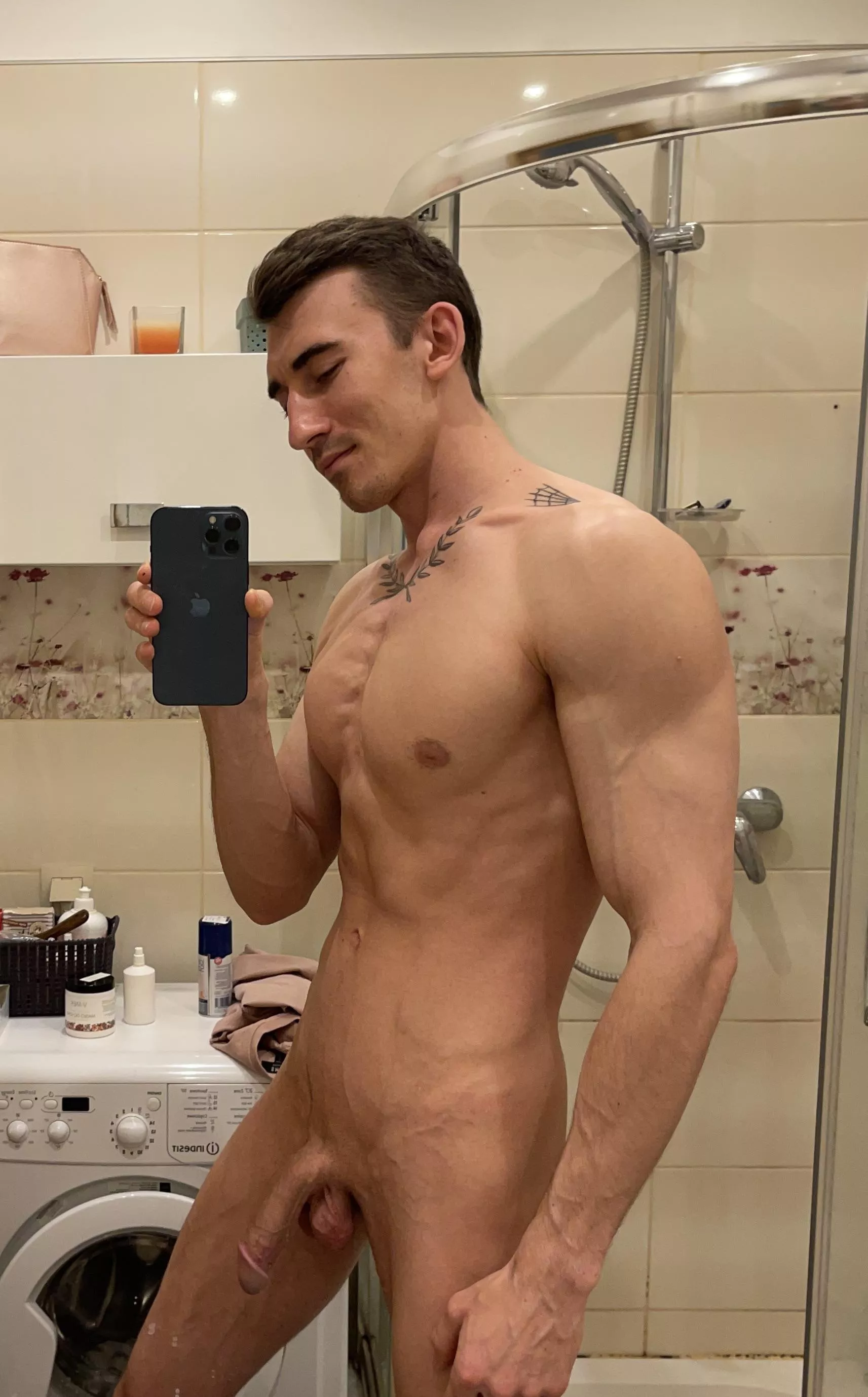 after shower😜 posted by davit_fit