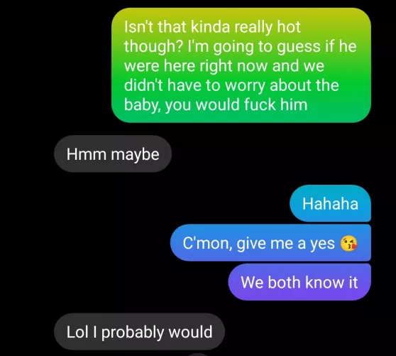 After this text confession, she started making plans to meet up with her ex by big_bad_cuck