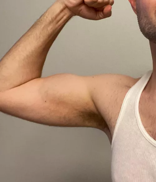 After workout, before shower by theododge2