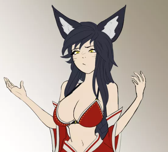 ahri by me :) by Skrt004
