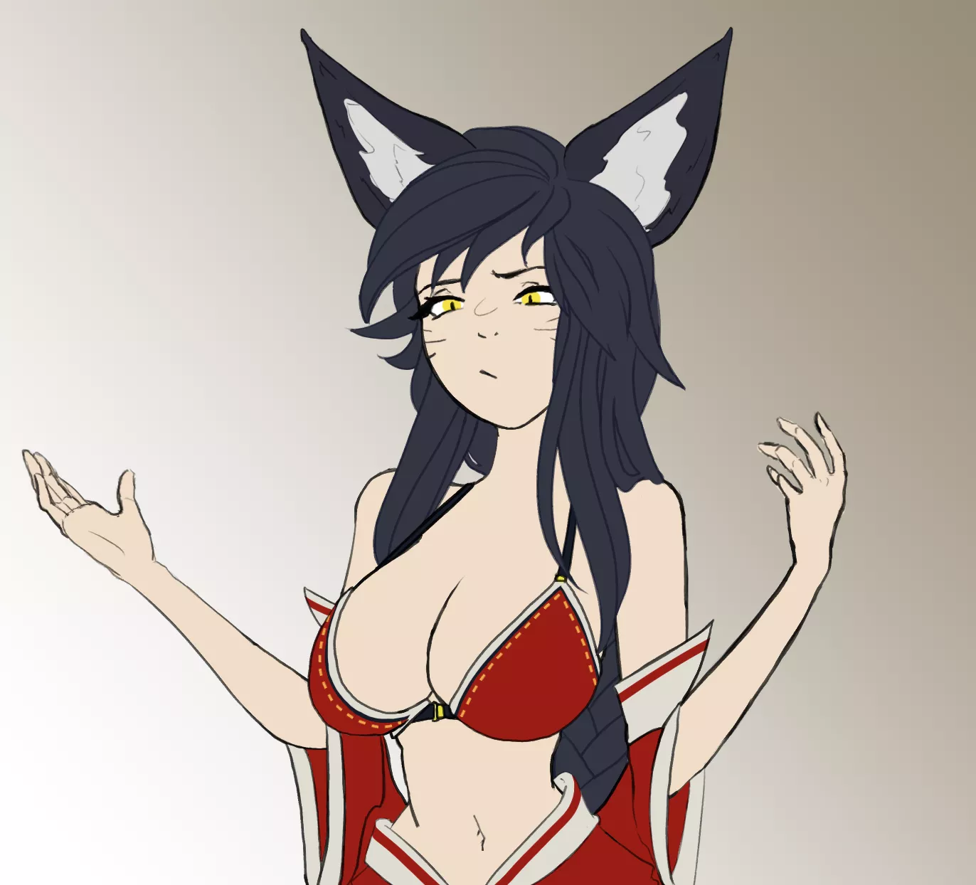 ahri by me :) posted by Skrt004
