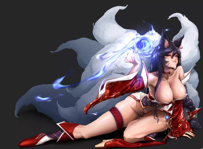 Ahri (mushypeas) by Frosty_Owl