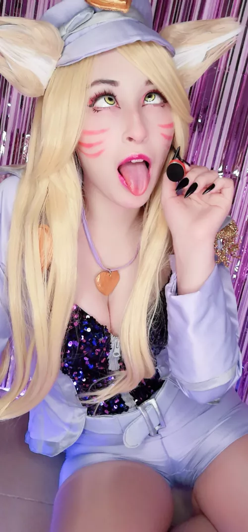 Ahri Pop Star from League of Legends by Alicekyo by Nyu69_