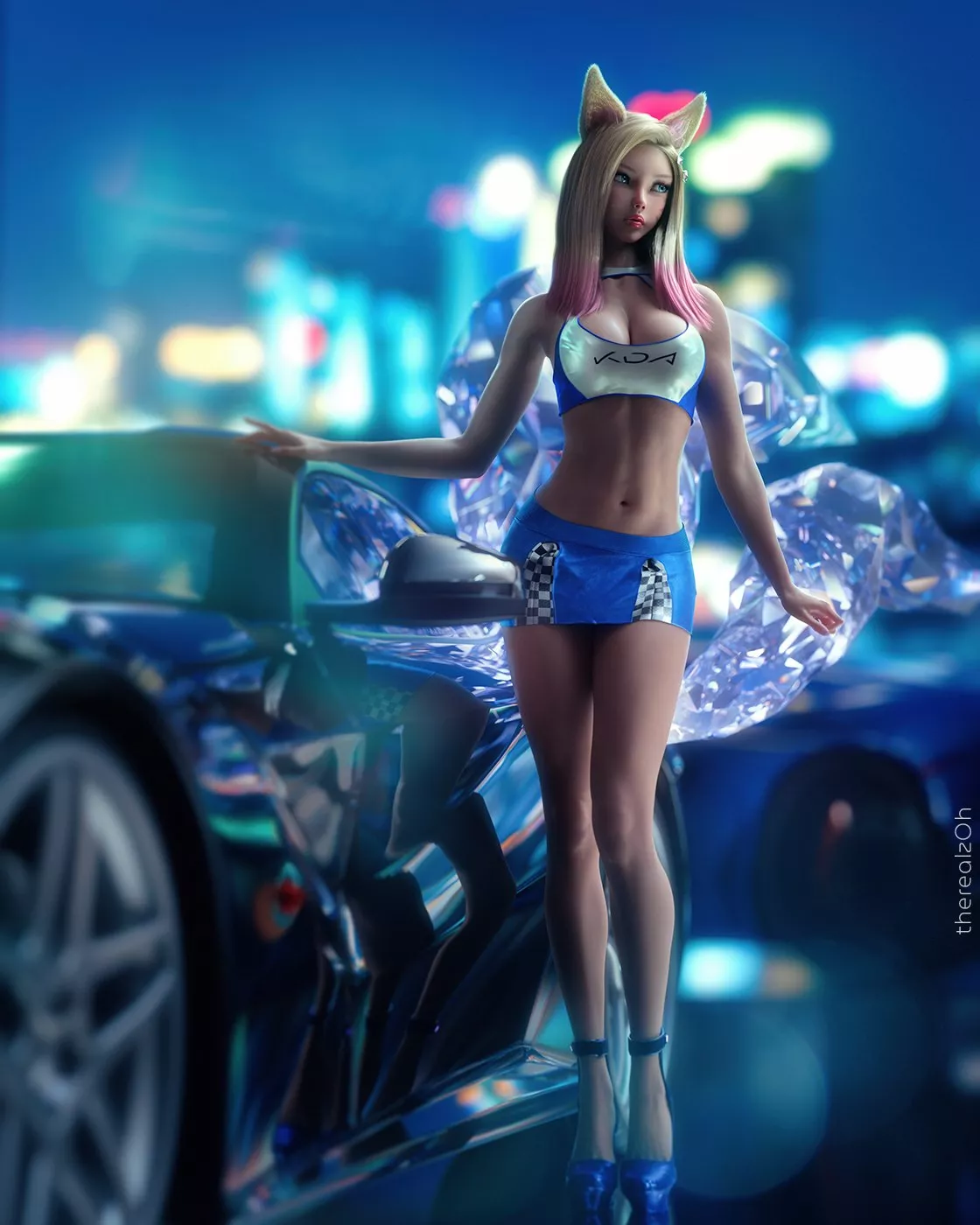 Ahri (therealzOh) posted by shader0103