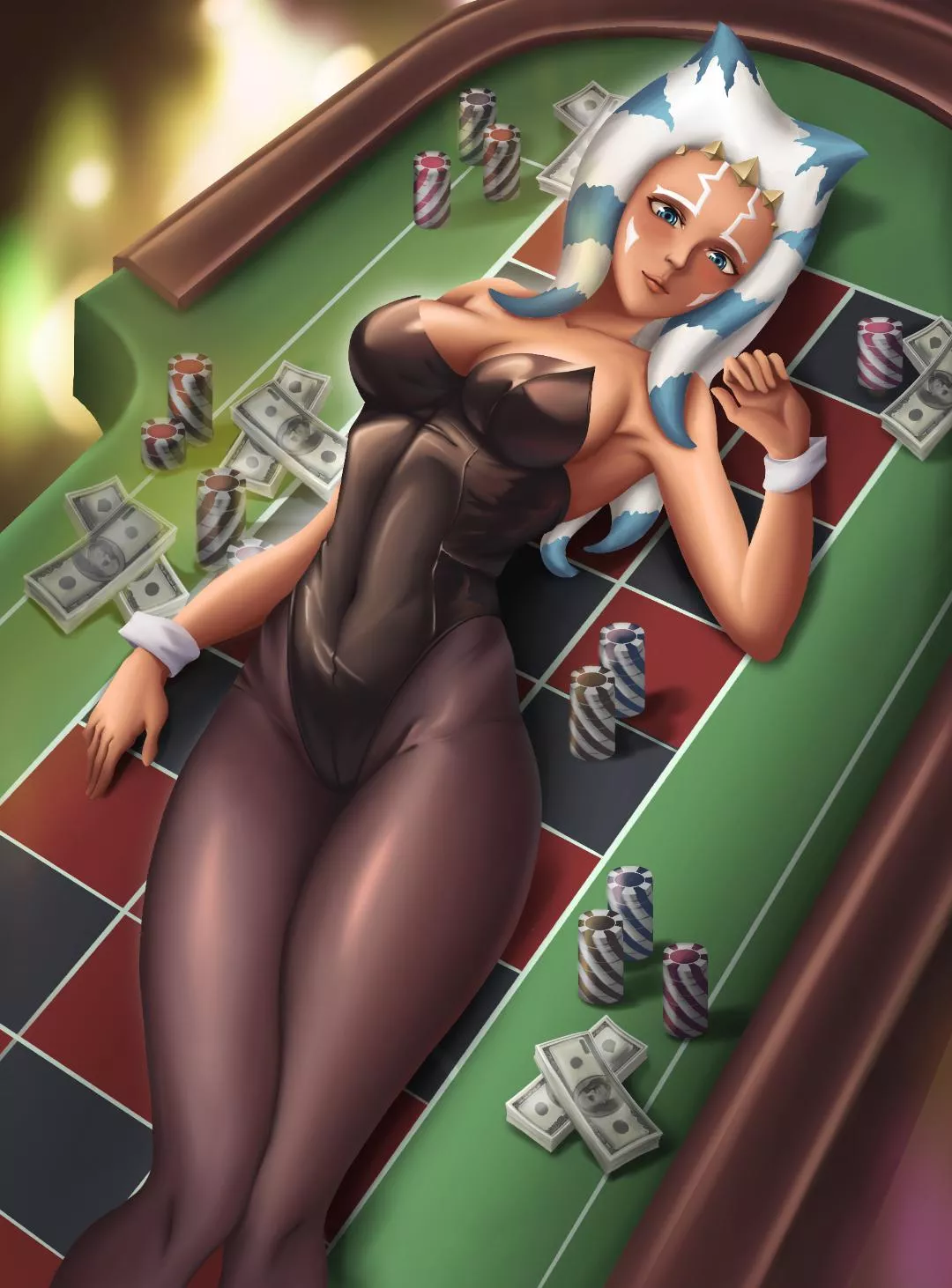 Ahsoka offers herself too the winner (d4nkira) [star wars] commissioned by me posted by darkrobbe1