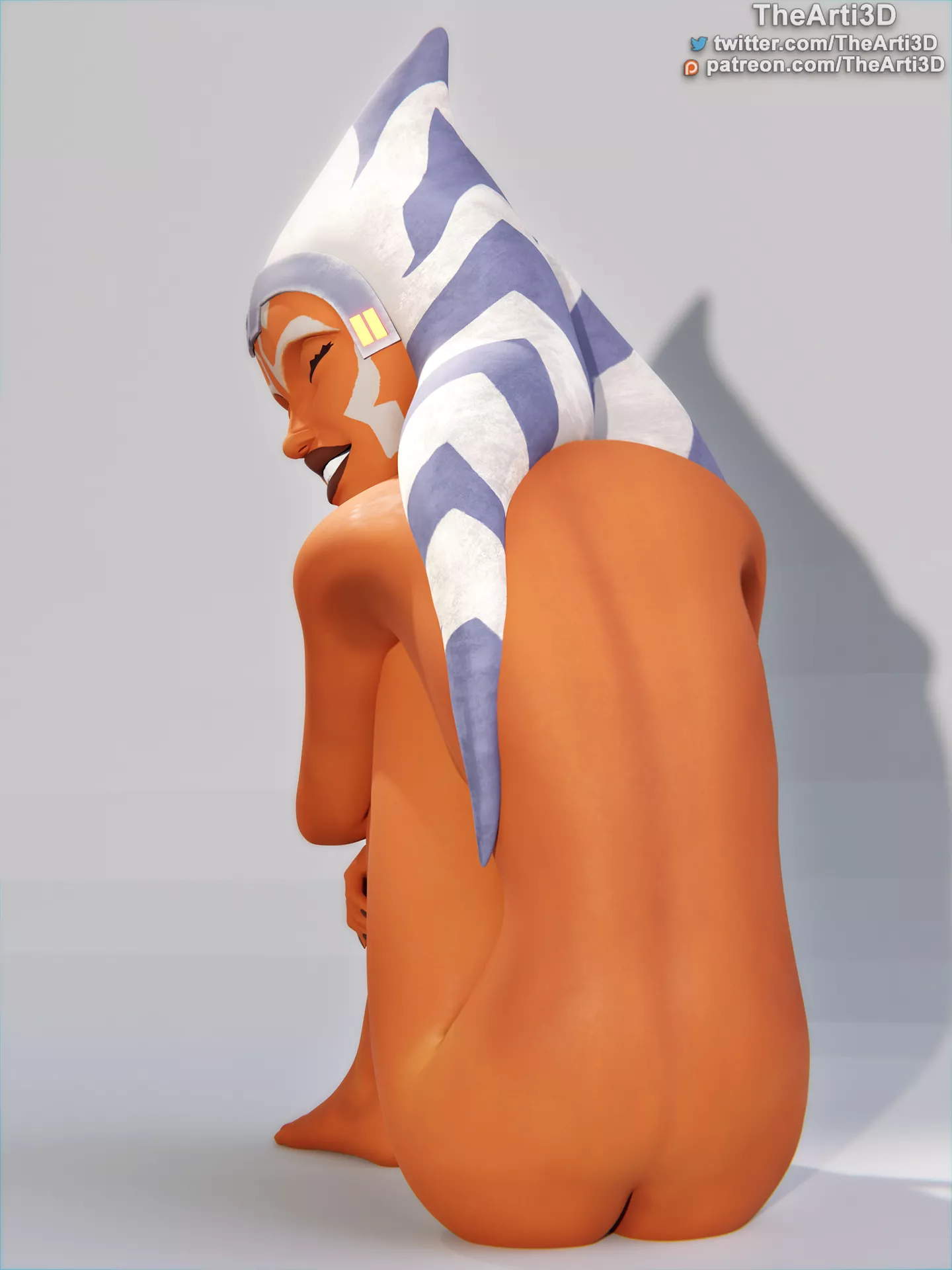 Ahsoka pose (TheArti3D) posted by TheArti_3D
