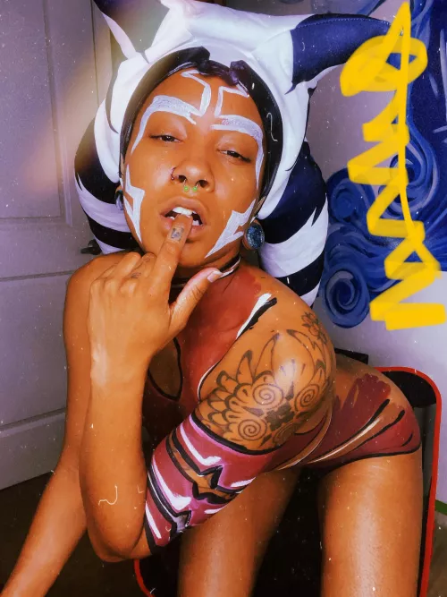 [Ahsoka] self bodypaint by MyrrhMadeQueen