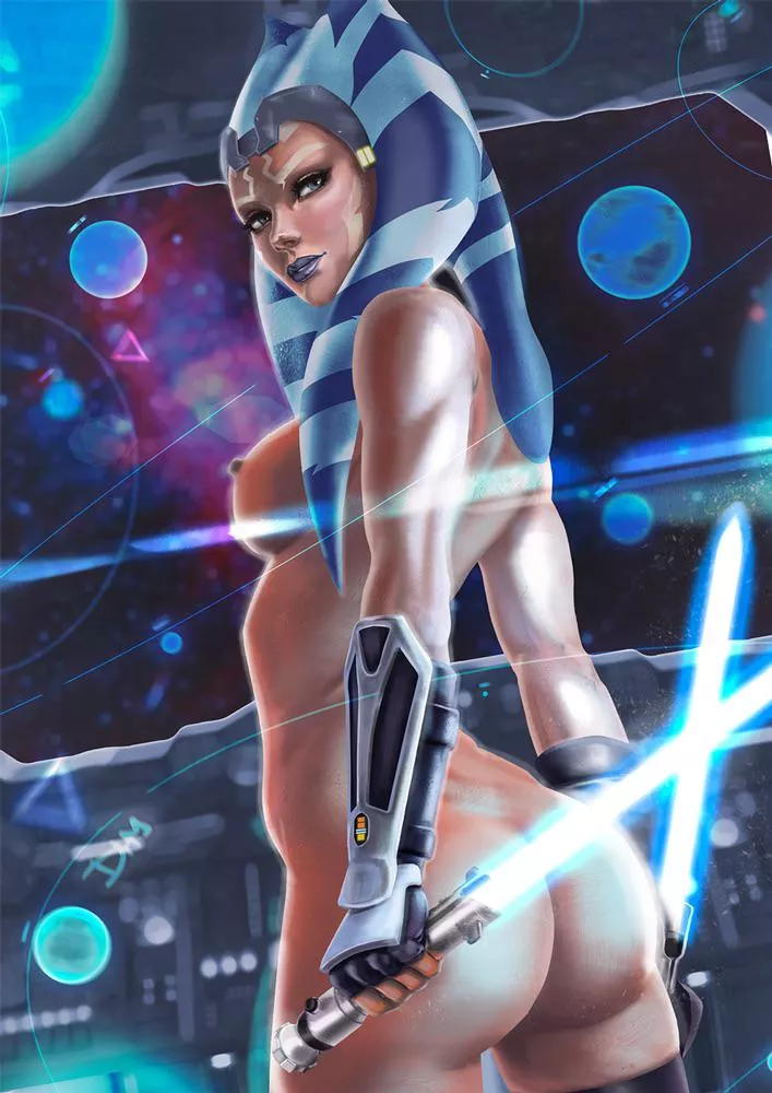 Ahsoka showing off her toned body (Dhmoldon) posted by TLP04