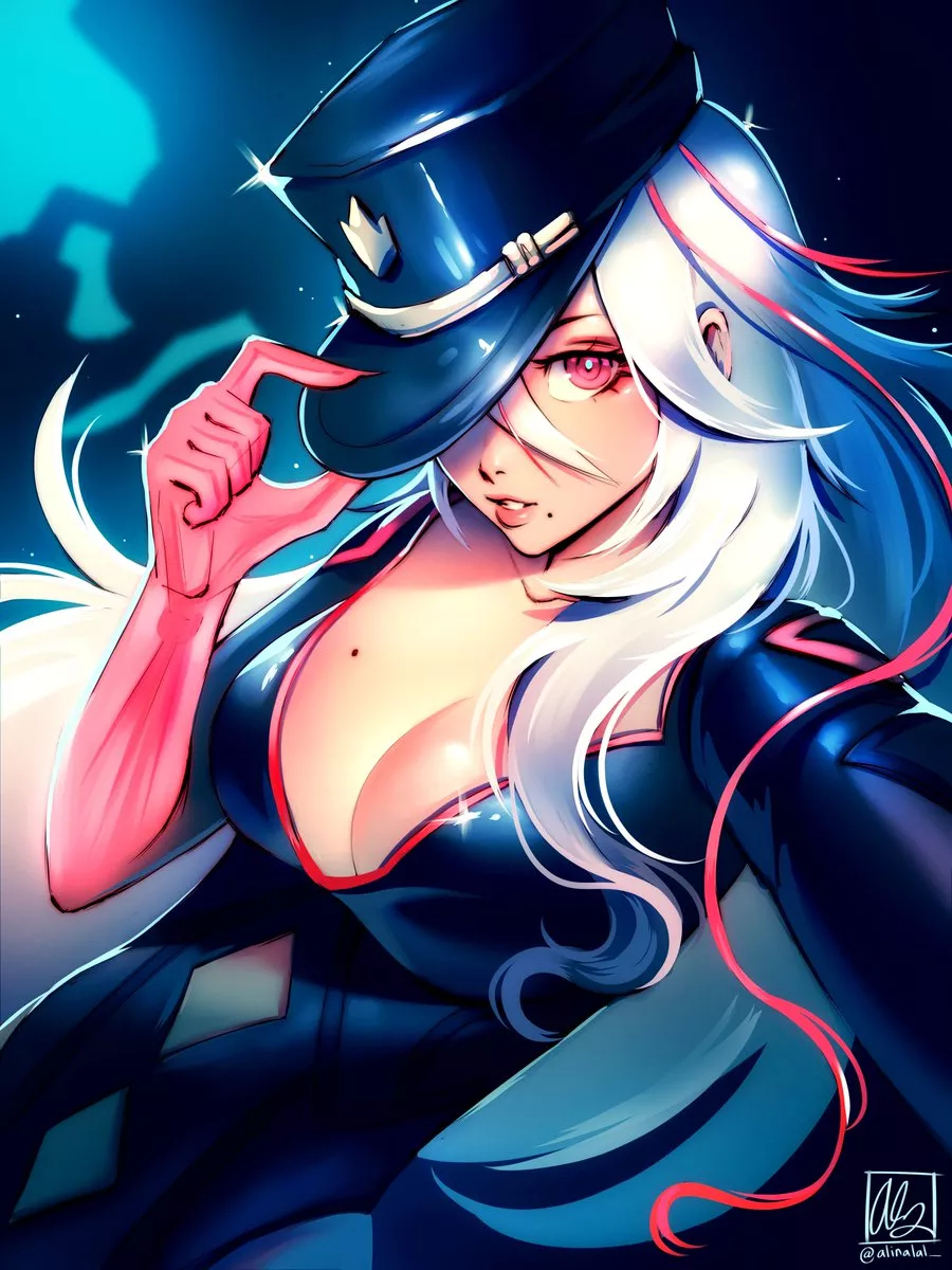 Aiba Tipping Her Cap ( Alina L ) [Original] posted by sequence_string