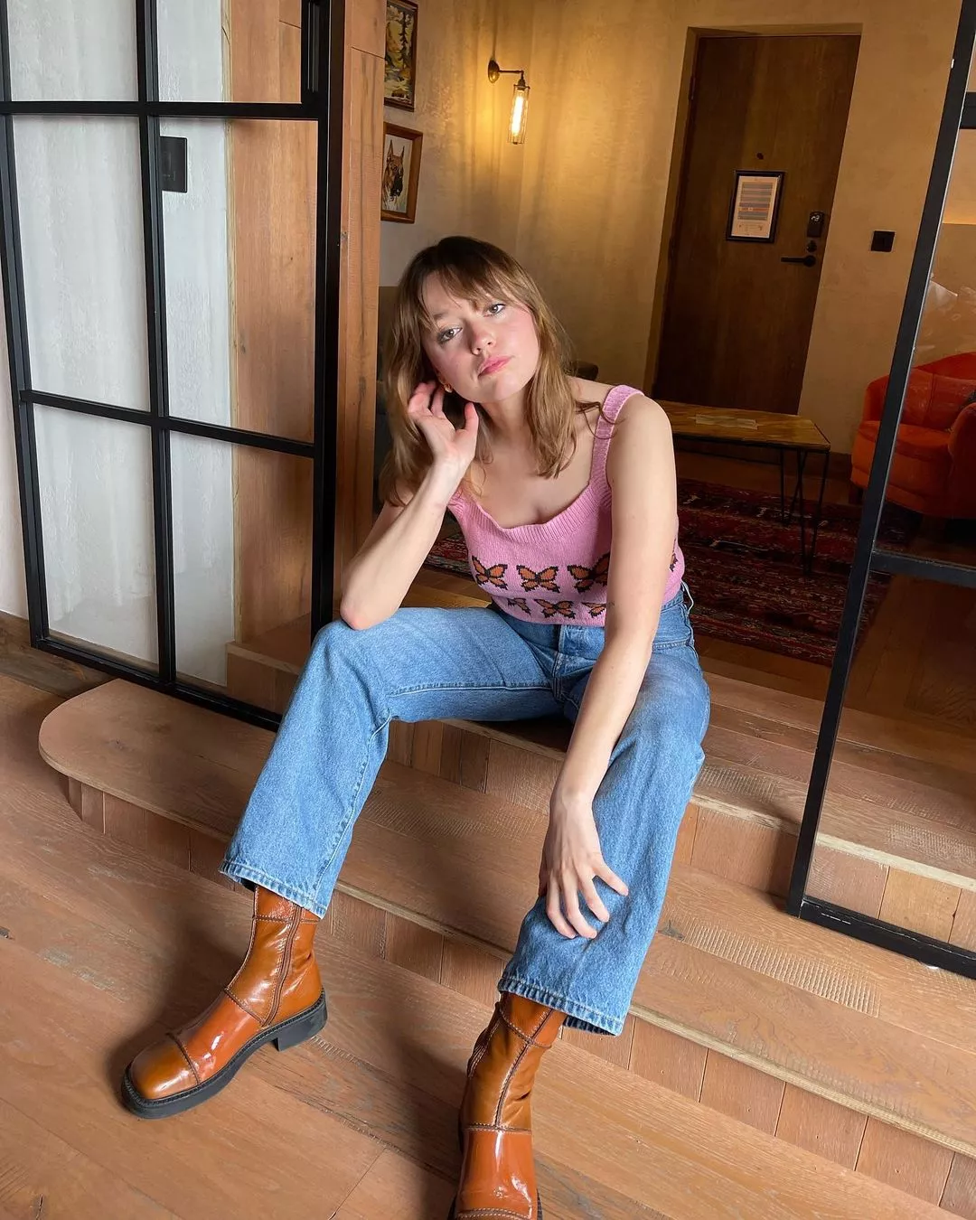 Aimee Lou Wood posted by GlamMetalLion