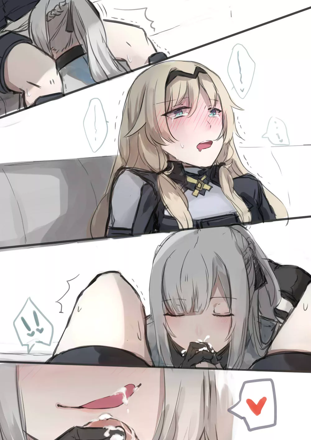 Ak-12 And An-94 Sweet Blowjob ( Hinagi) [Girls' Frontline] posted by sequence_string