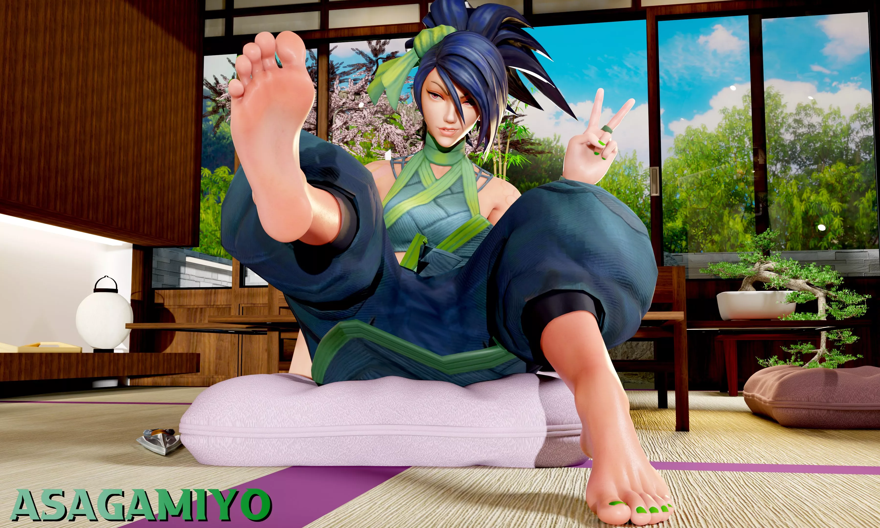 Akali's Tease (Asagamiyo) [League of Legends] posted by Lachryma_ud