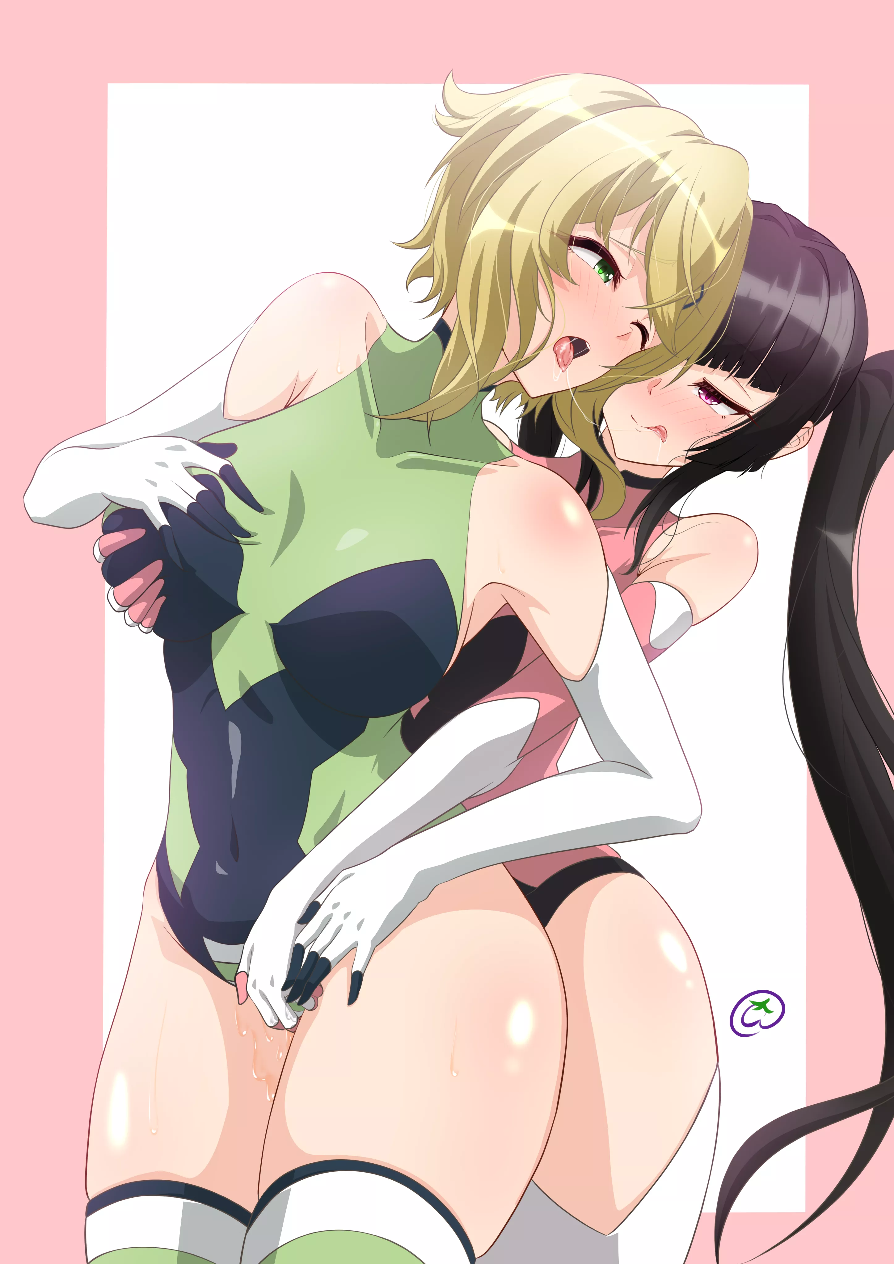 Akatsuki Kirika And Tsukuyomi Shirabe Innerwear Yuri (Adamis0108) [Symphogear] posted by sequence_string
