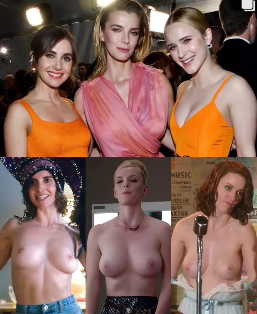 Alison Brie, Betty Gilpin and Rachel Brosnahan posted by kinkykat977