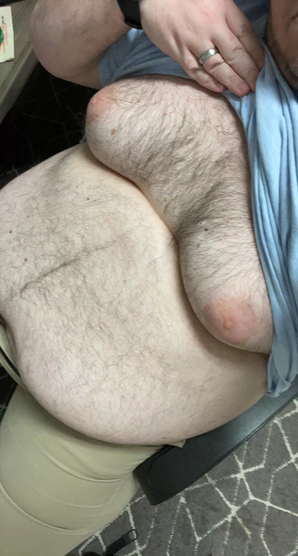 All alone at work. Who wants to come put me to work? Check the bio and message me posted by Lumpy-Value