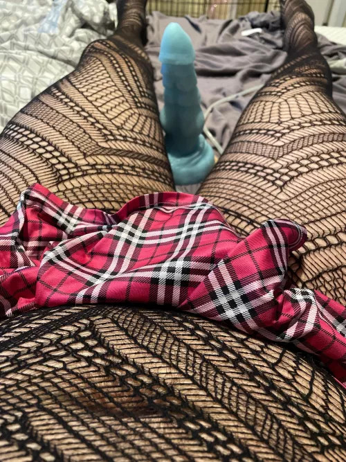 All dressed and wanting to be degraded on the phone while I use my toy by Colorado_CNC_Sissy