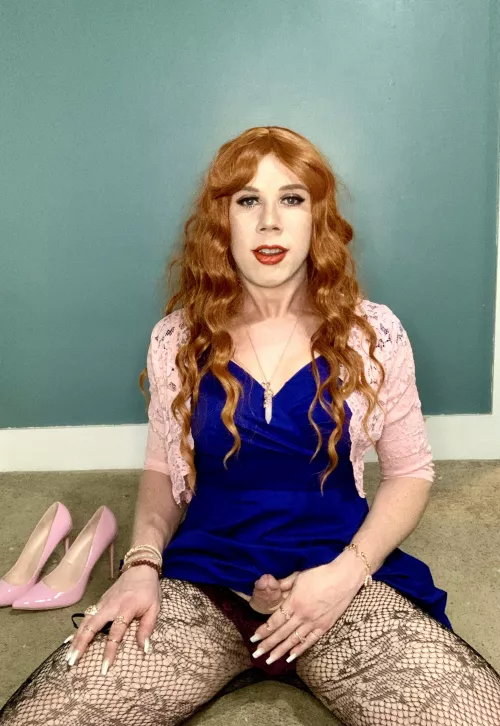 All dressed up, but maybe you’ll convince me to take it all off 😘 by gwyn_law