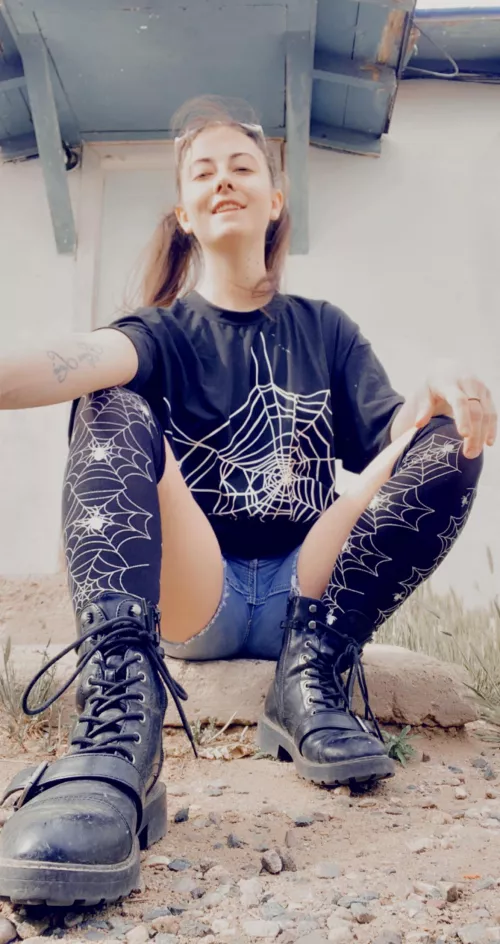 All dressed up like a spider in a cup 🕷 by _preggo-my-eggo_