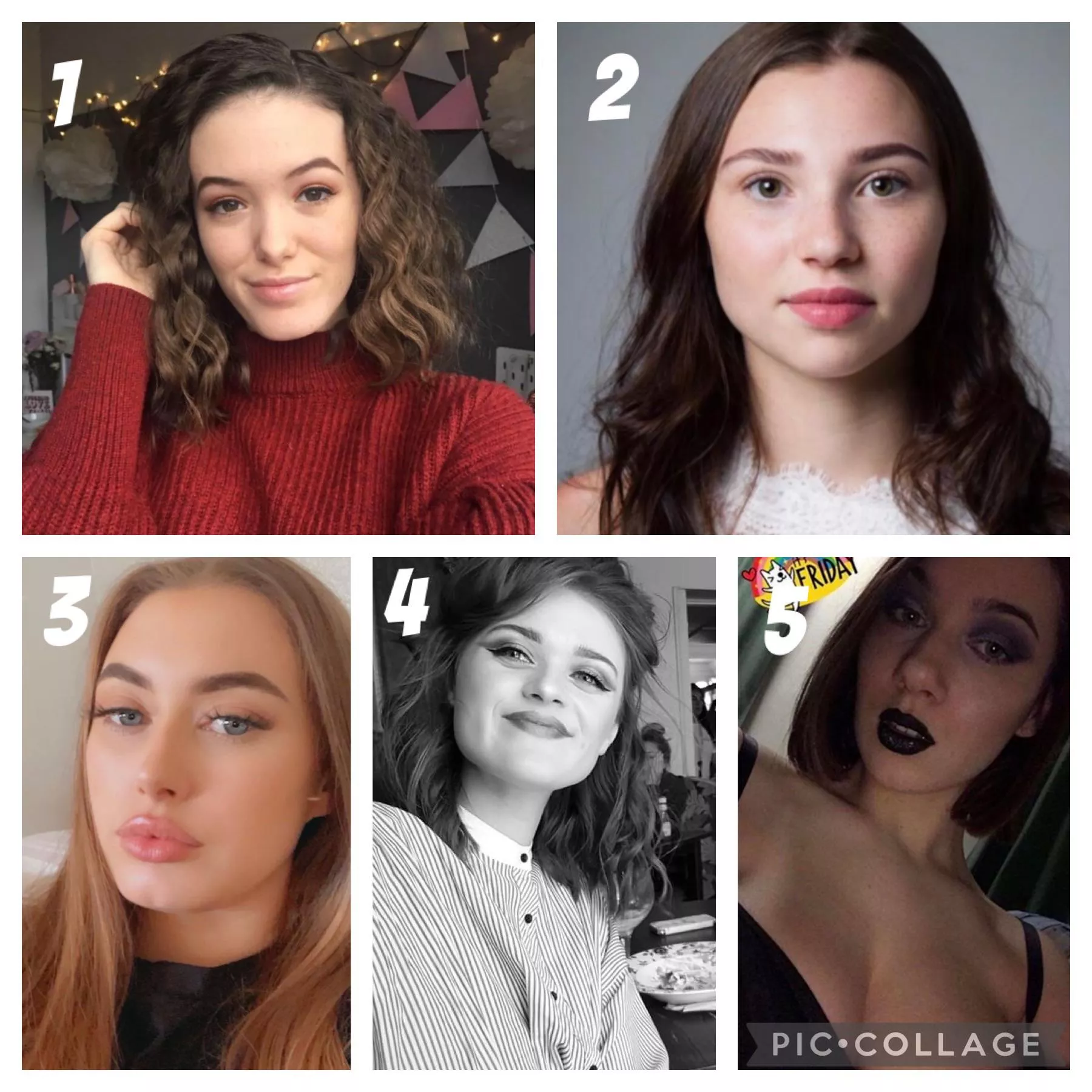 All girls I knew at uni, who’s face do you want to use the most? posted by Laddguy