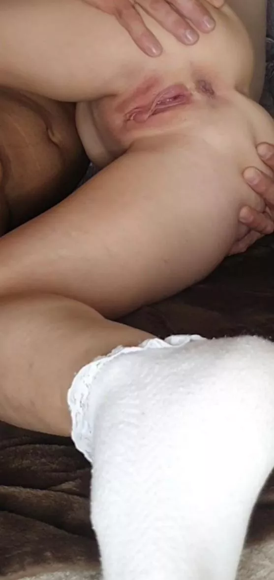 all he kept on was my socks posted by SexmonkeyScarlet