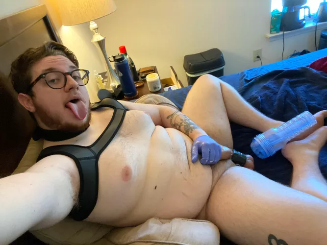 All i want is to be tied up, chained and put in a hood and used however😩🤤😈😉 by SatinTeddyBear