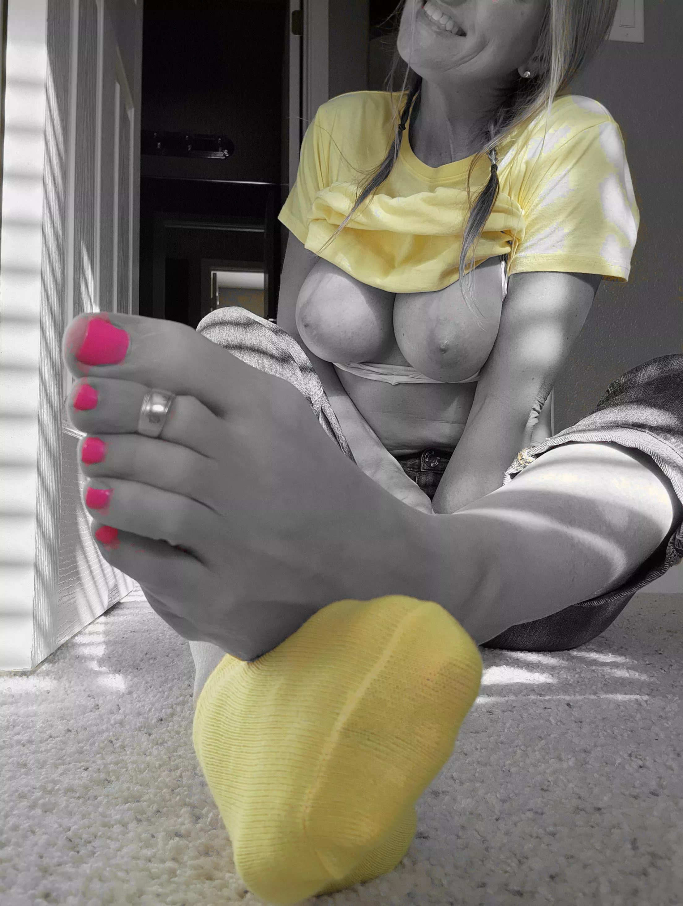 All I want to do is shove them in your mouth! posted by SexyFeetGirl20