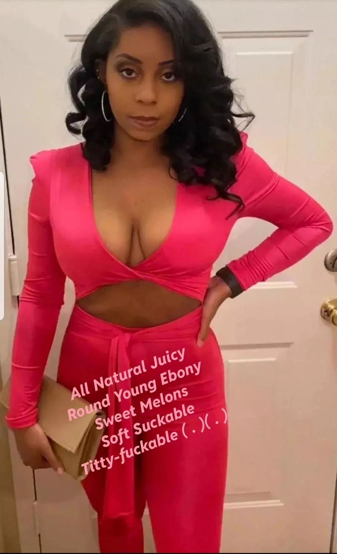 All Natural Juicy Round ( . )( . )Ebony Sweet Melons Soft Suckable Titty-fuckable posted by No-Dragonfly2171