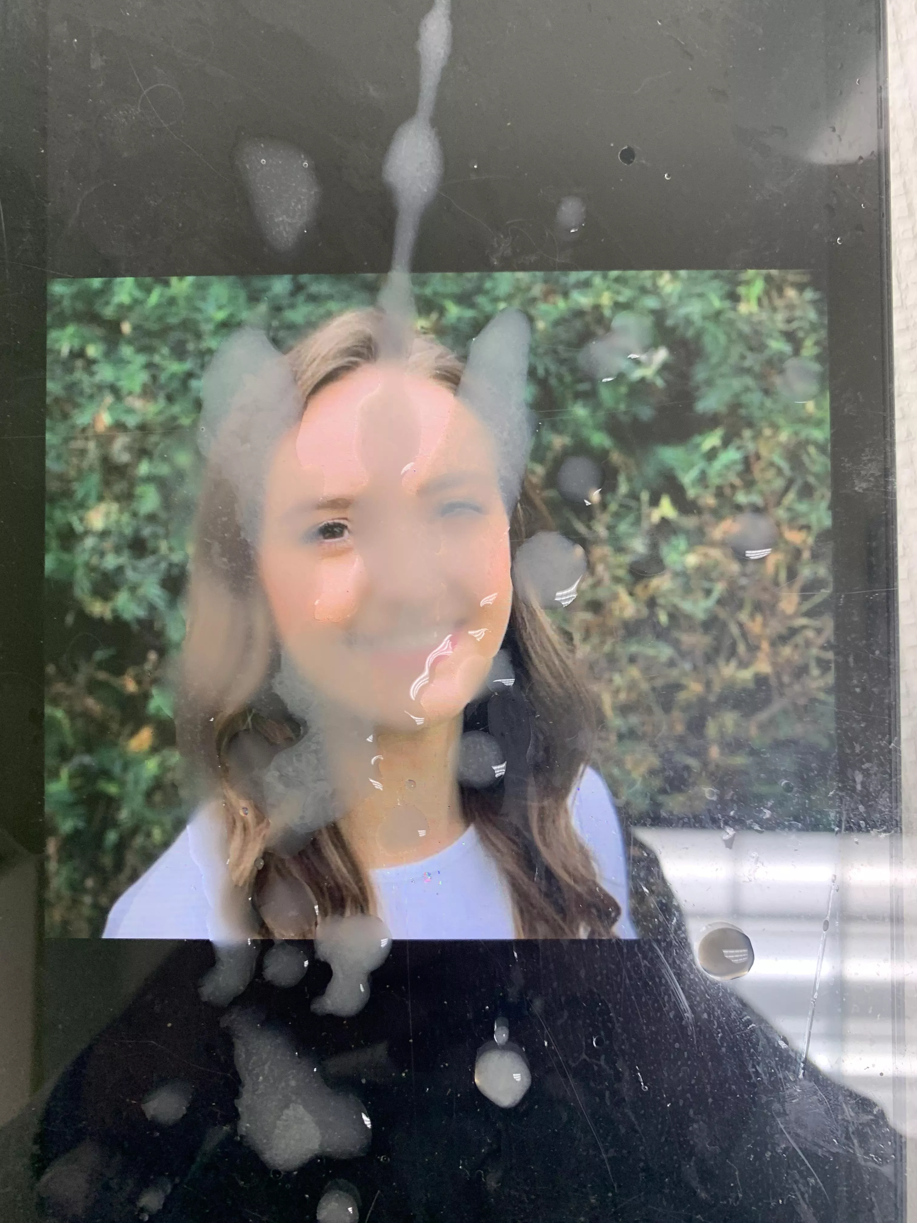 All over her face! posted by merbs88