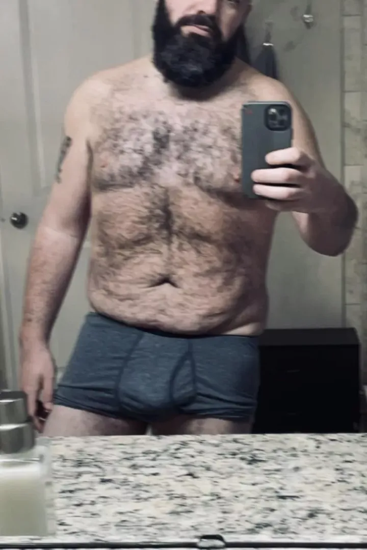 All ready for bed. Who is hopping in with me? posted by NCYank