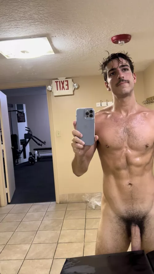 All sweaty from the sauna💦 by Yogaboy92