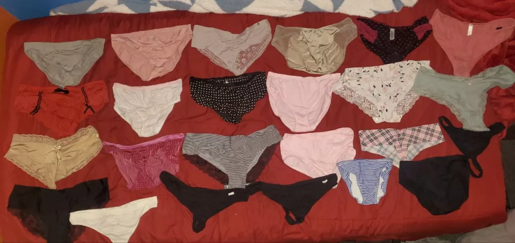 All The Panties I have stolen by cumcumyum512