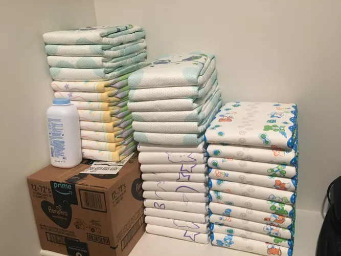 All these cute diapers and no baby girl to put them on 🥺 by Quarantiner69