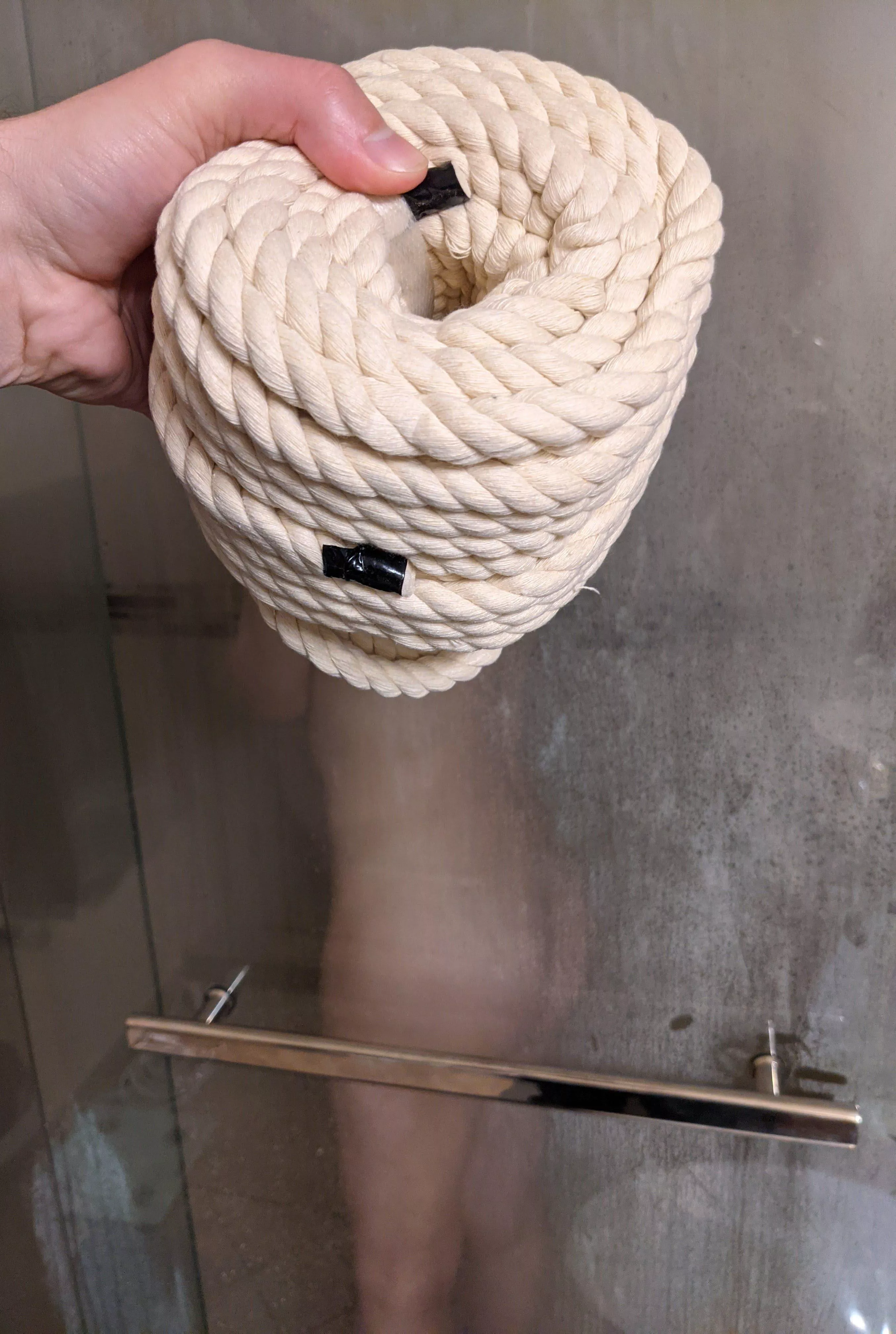 All wet and ready to play with ropes! posted by cuddlecouple