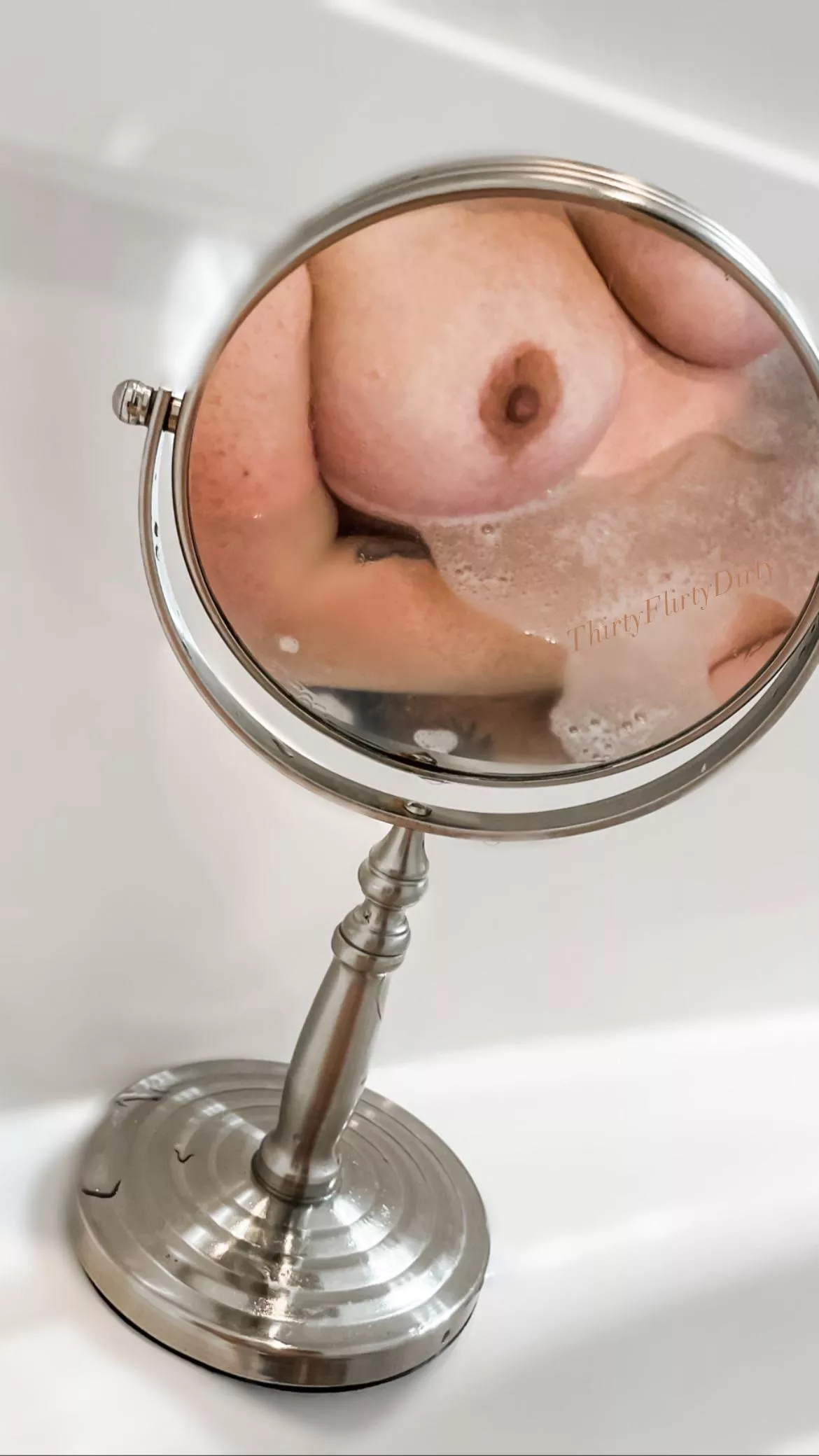 All wet, clean and ready to play! 😈 posted by ThirtyFlirtyAndDirty