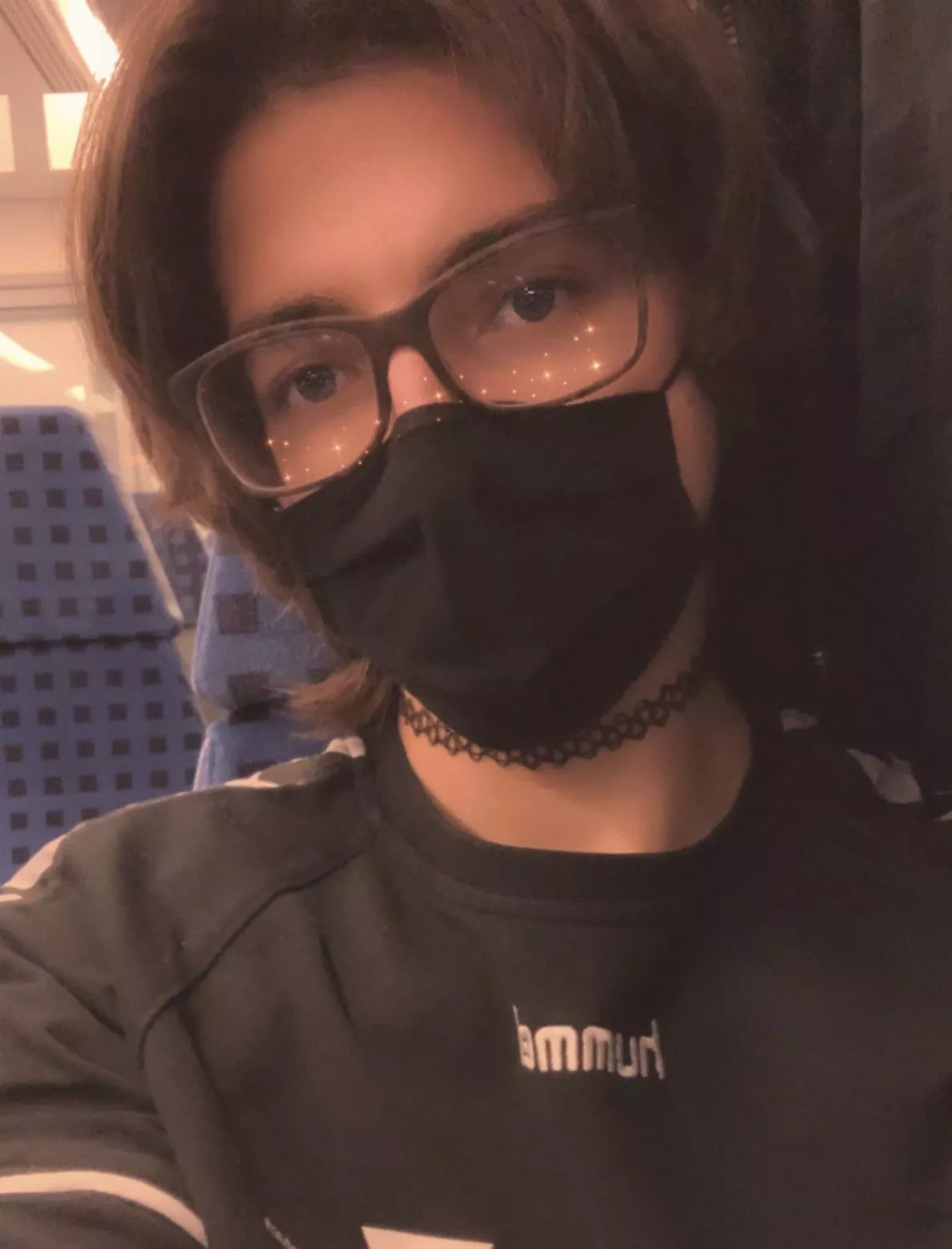 Almost a face reveal 🙈 posted by evaleatz