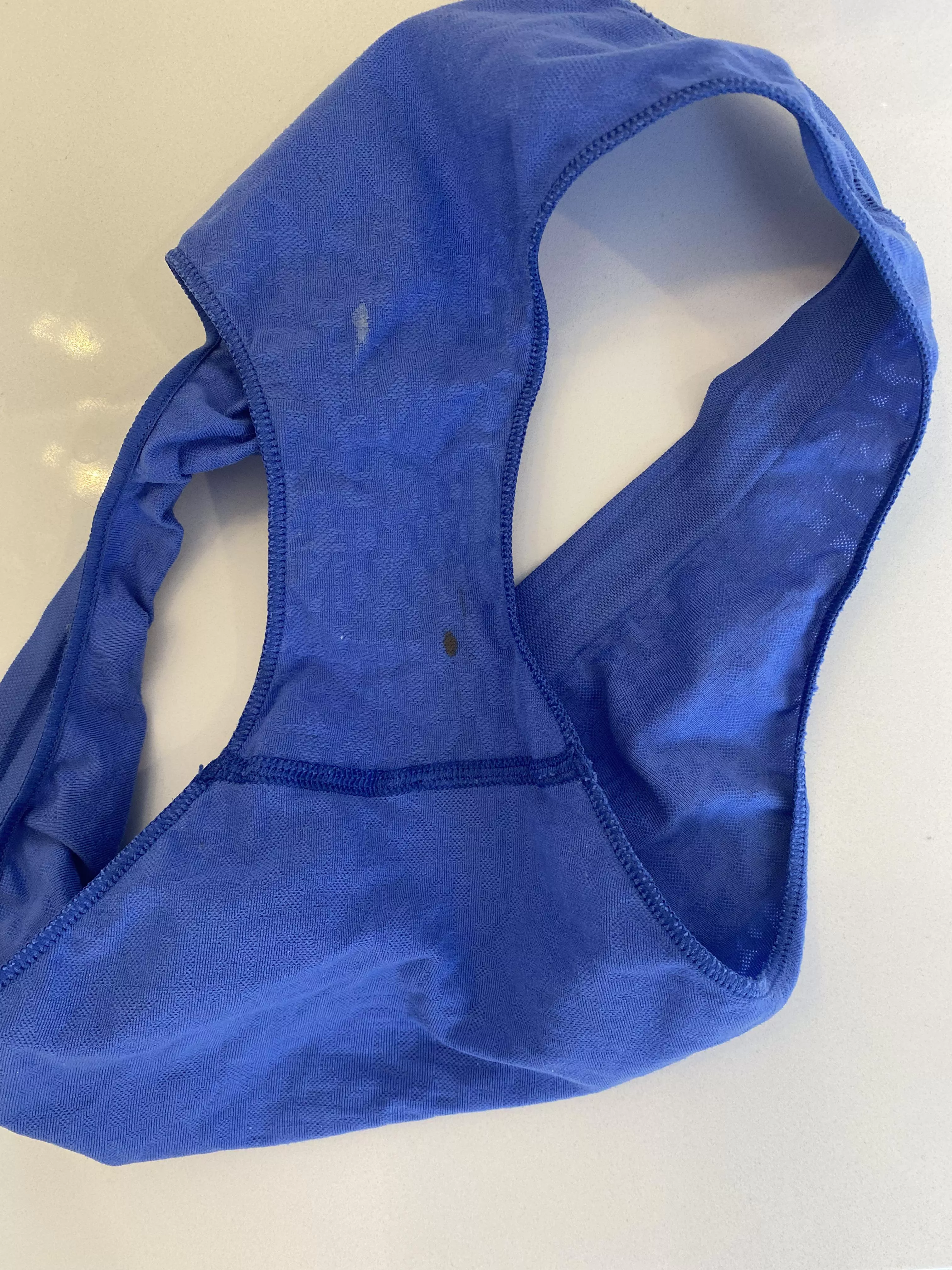 Almost always wear thongs. The one day I don’t I get my period posted by firefly8687